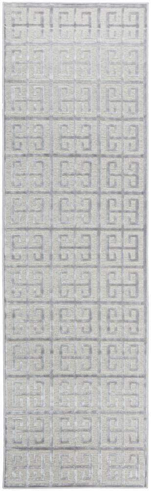 York Brenda Natural White Runner Rug