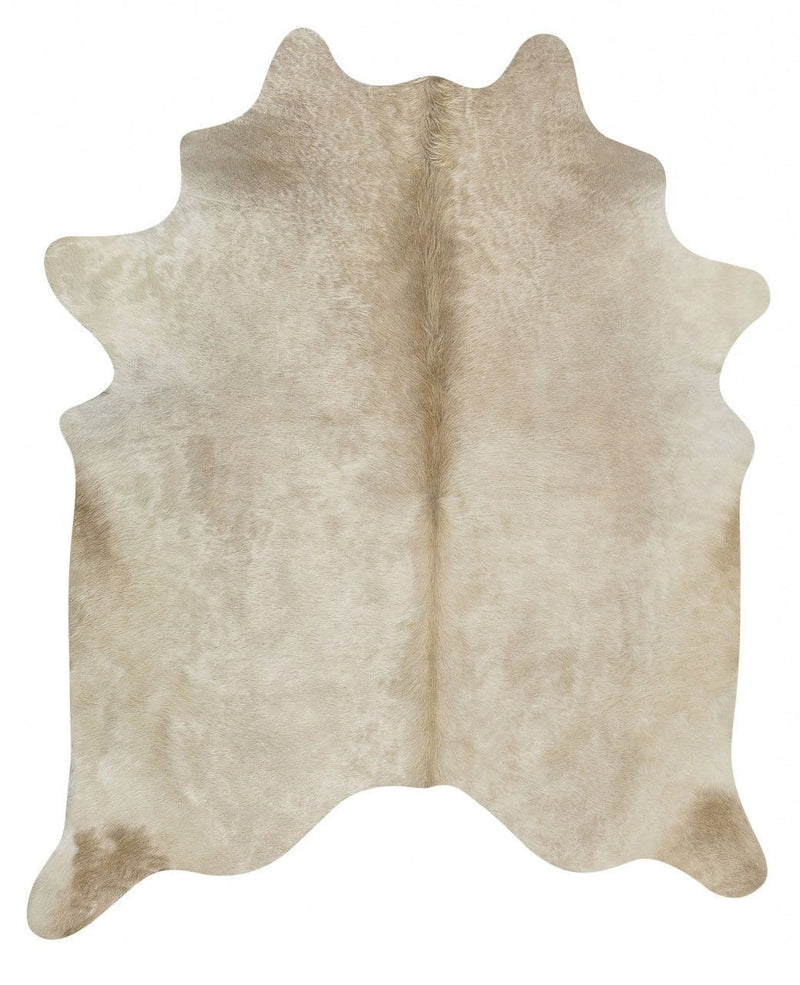 Cowhide-Exquisite Natural Cow Hide Champagne