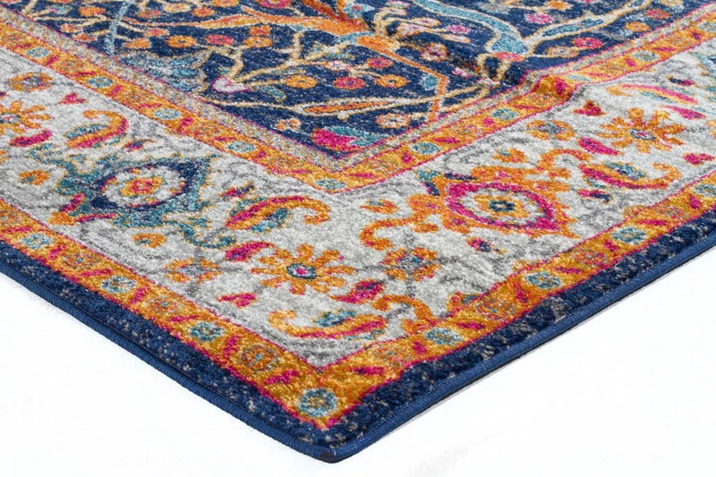 Evo Rect-Splash Multi Transitional Rug-RUG HOME