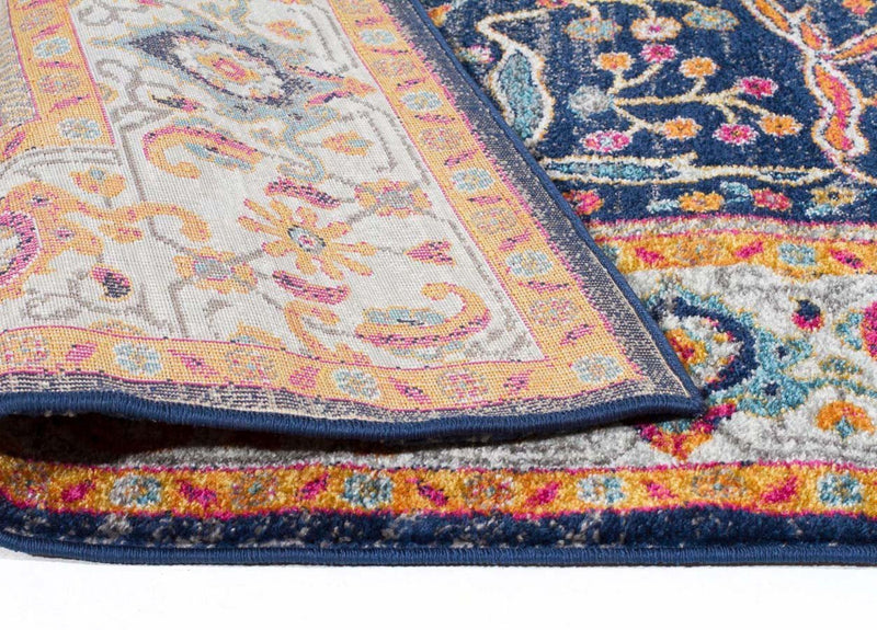 Evo Rect-Splash Multi Transitional Rug-RUG HOME