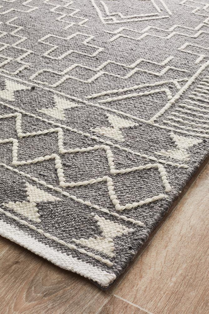 Hudson-Salena Rug Grey