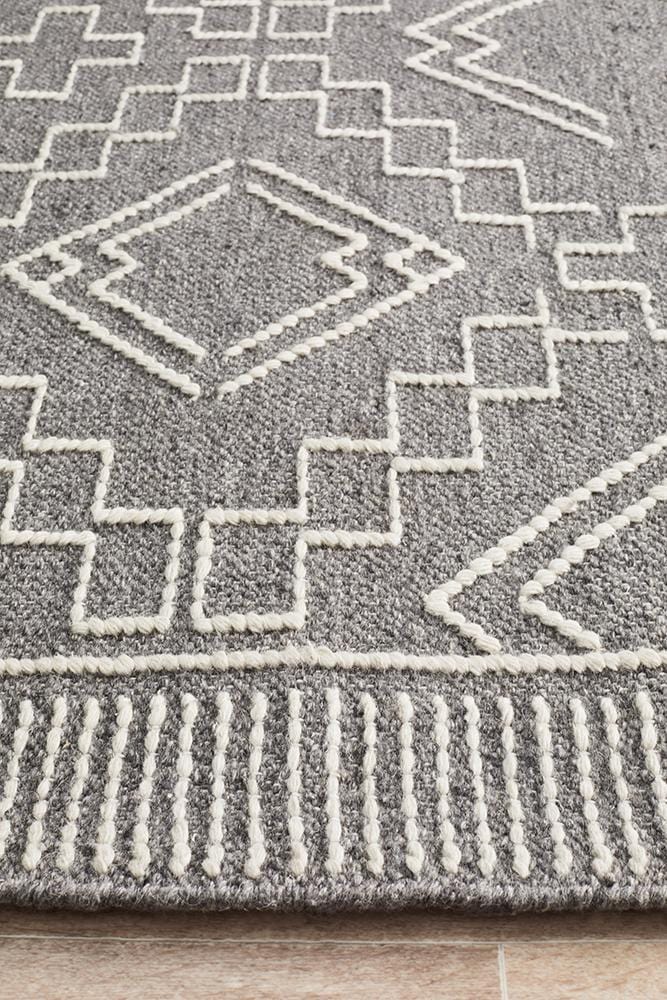 Hudson-Salena Rug Grey