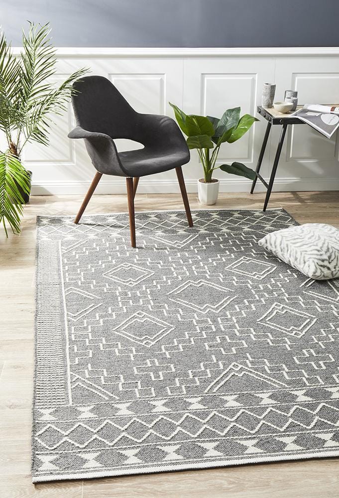 Hudson-Salena Rug Grey