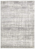 Mirage-Ashley Abstract Modern Silver Grey Rug