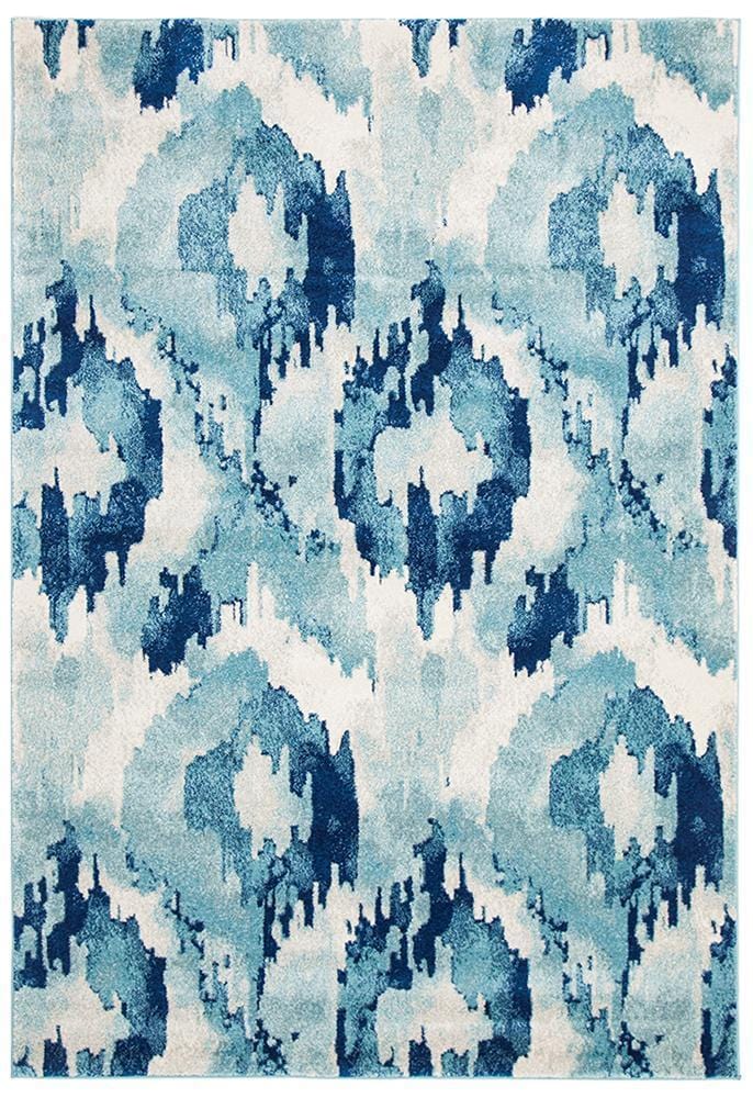 Mirage-Lesley Whimsical Blue Rug