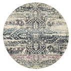 Museum-Museum Layton Blue Round Rug