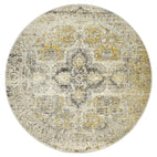 Museum-Museum Wesley Silver Round Rug
