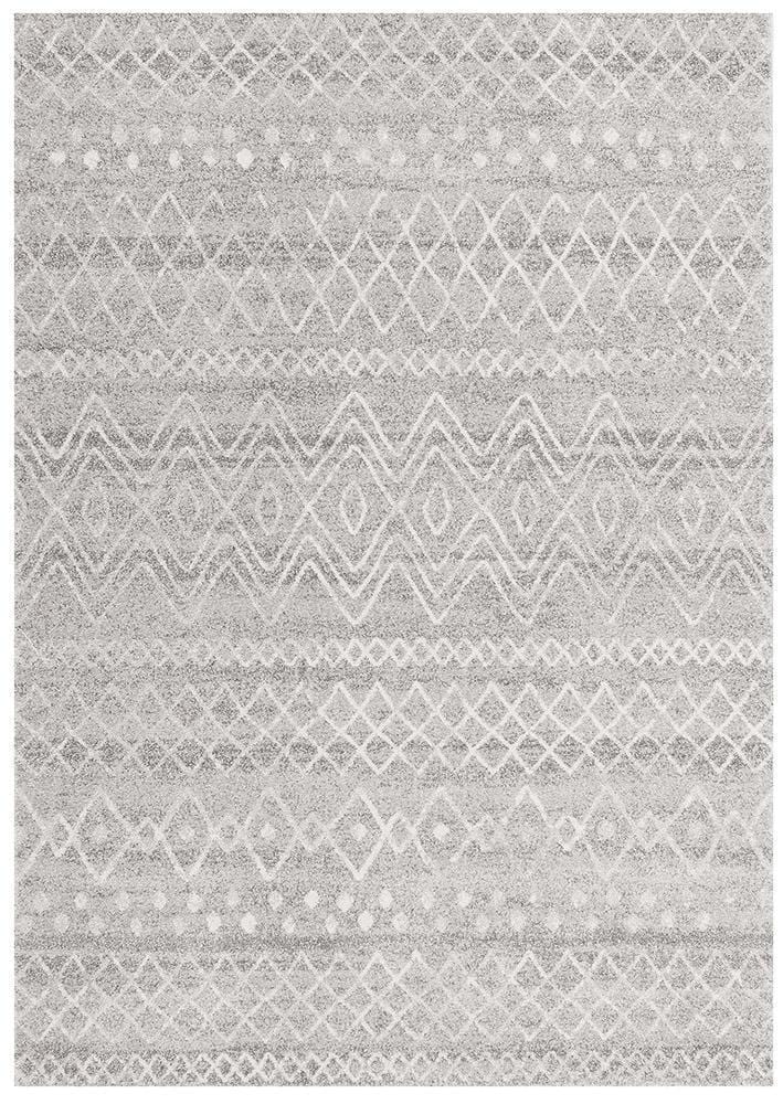 Oasis-Oasis Nadia Grey Rustic Tribal Rug