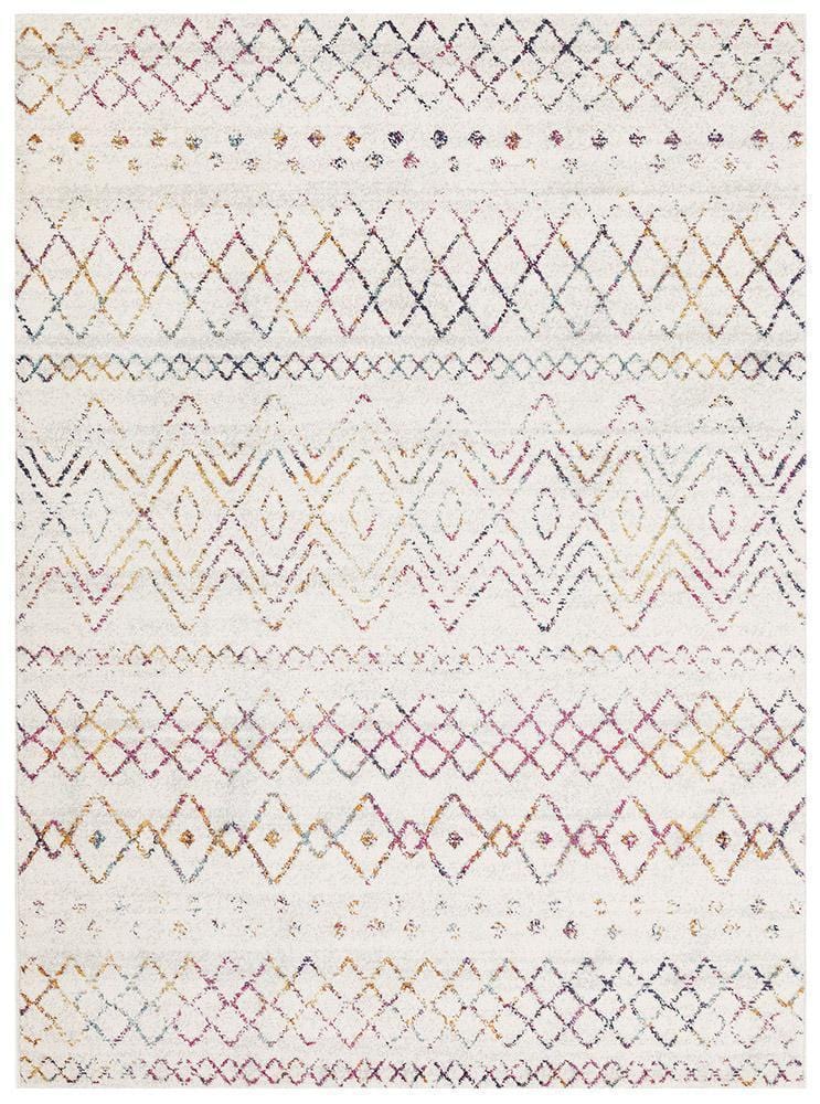 Oasis-Oasis Nadia Multi Rustic Tribal Rug