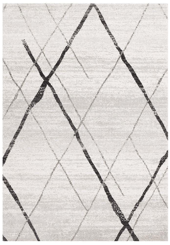 Oasis-Oasis Noah White Grey Contemporary Rug