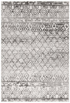 Oasis-Oasis Zakira Dark Grey Tribal Rug