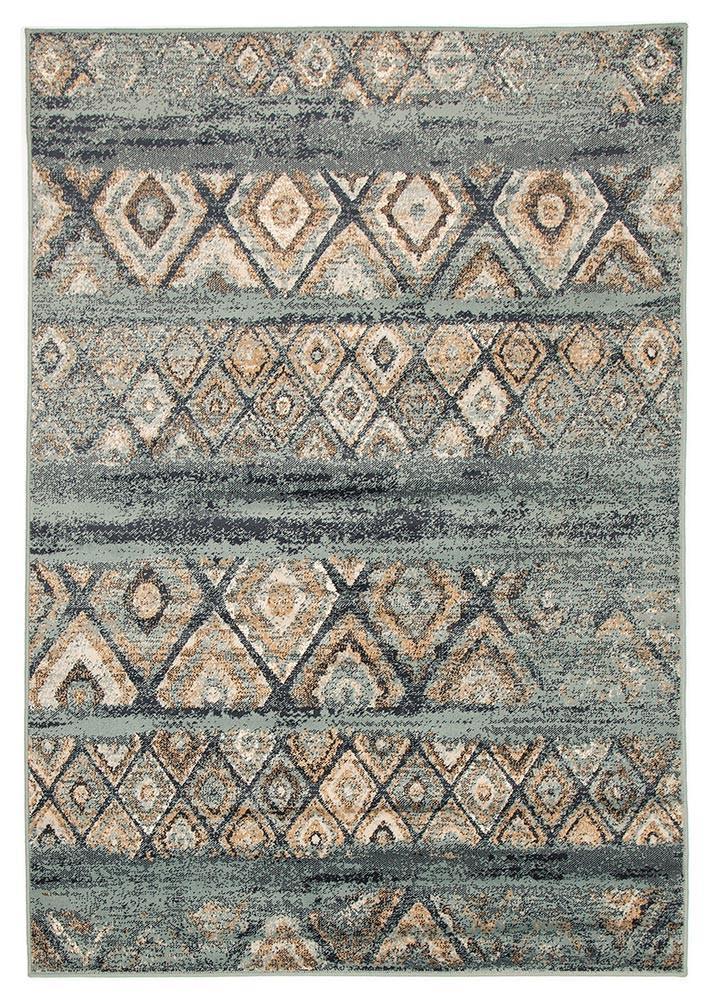 Oxford-Mayfair Contrast Blue Rug-RUG HOME