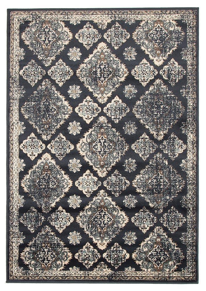 Oxford-Mayfair Timeline Navy Rug-RUG HOME