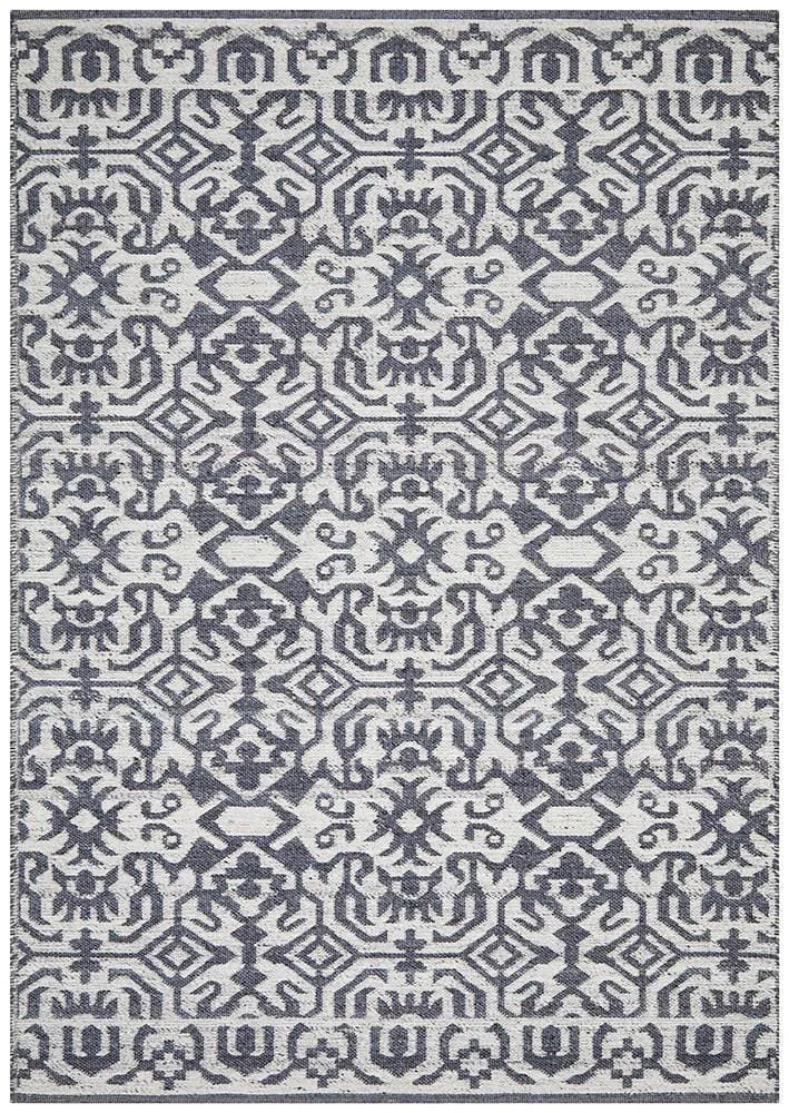 Relic-Relic Kian Silver Navy Rug