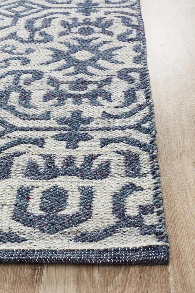 Relic-Relic Kian Silver Navy Rug