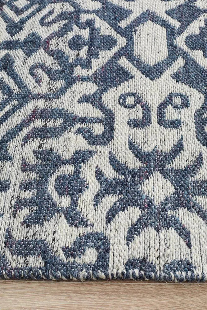 Relic-Relic Kian Silver Navy Rug