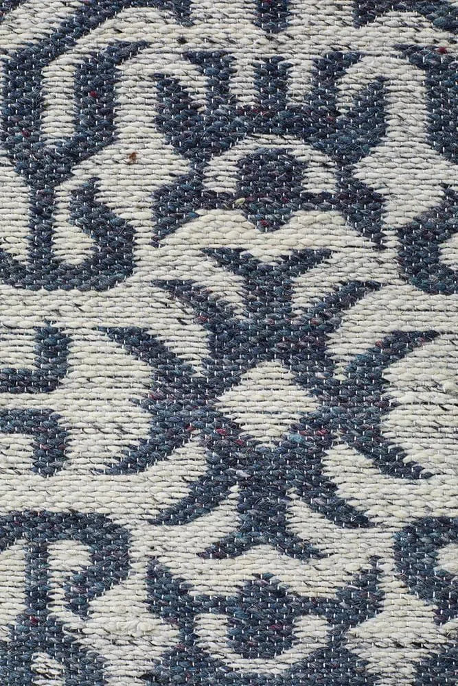 Relic-Relic Kian Silver Navy Rug