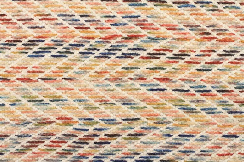 Skandi-Roland Herringbone Multi Coloured Rug