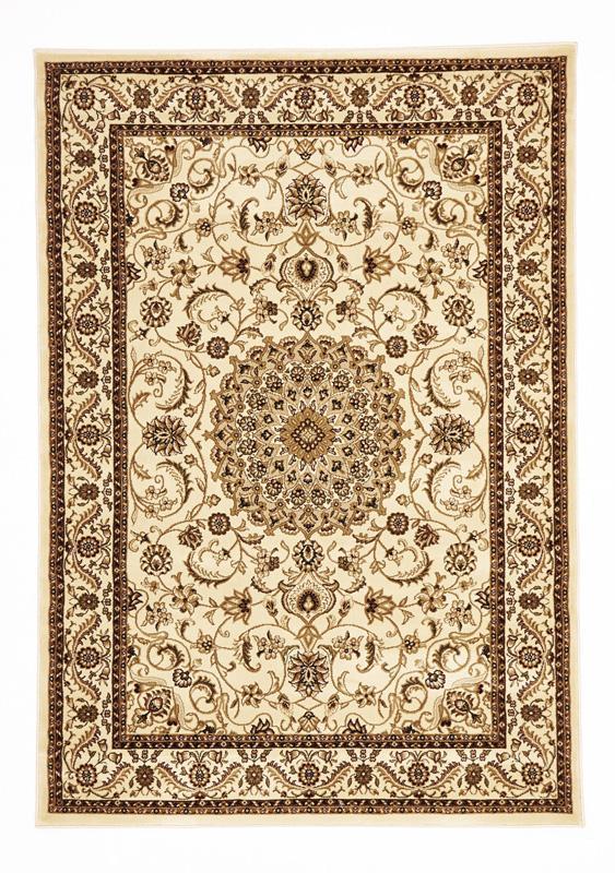 Sydney-Medallion Rug Ivory with Ivory Border-RUG HOME