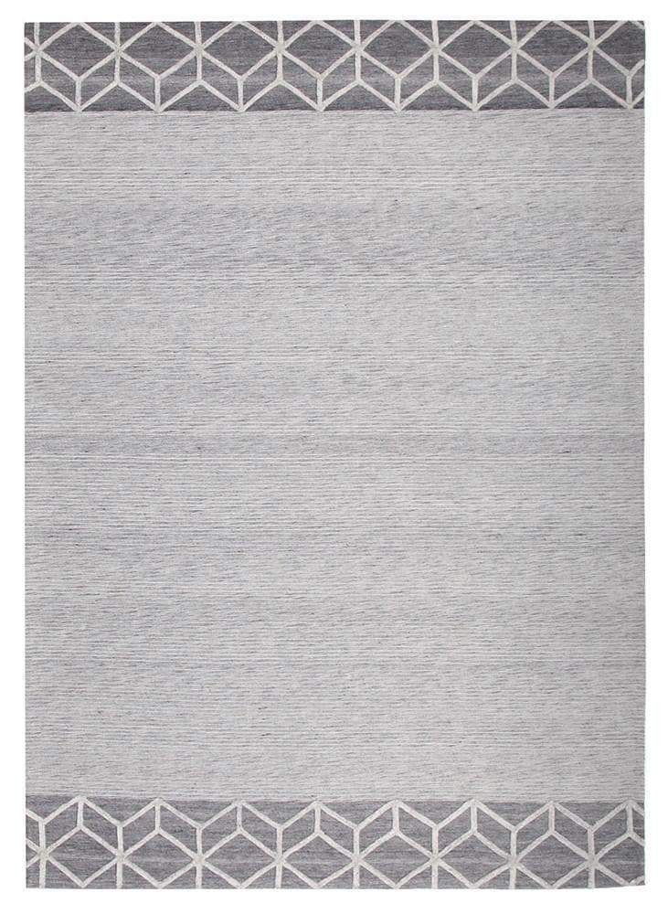 Visions-Winter Grey Pulse Modern Rug